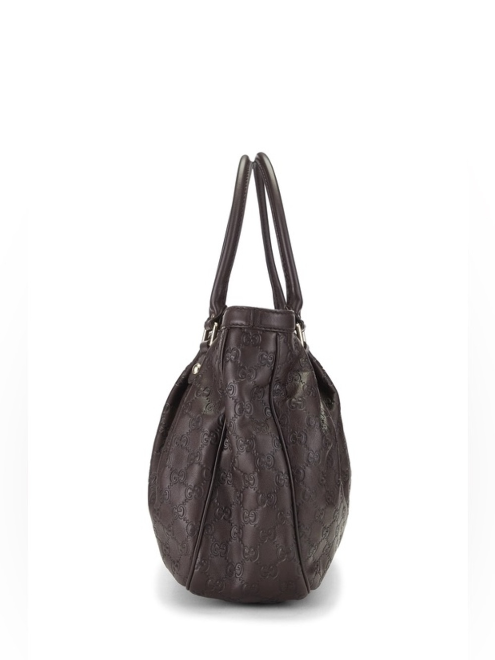 Vintage Gucci Brown Guccissima Handbag - Picture 3 of 14